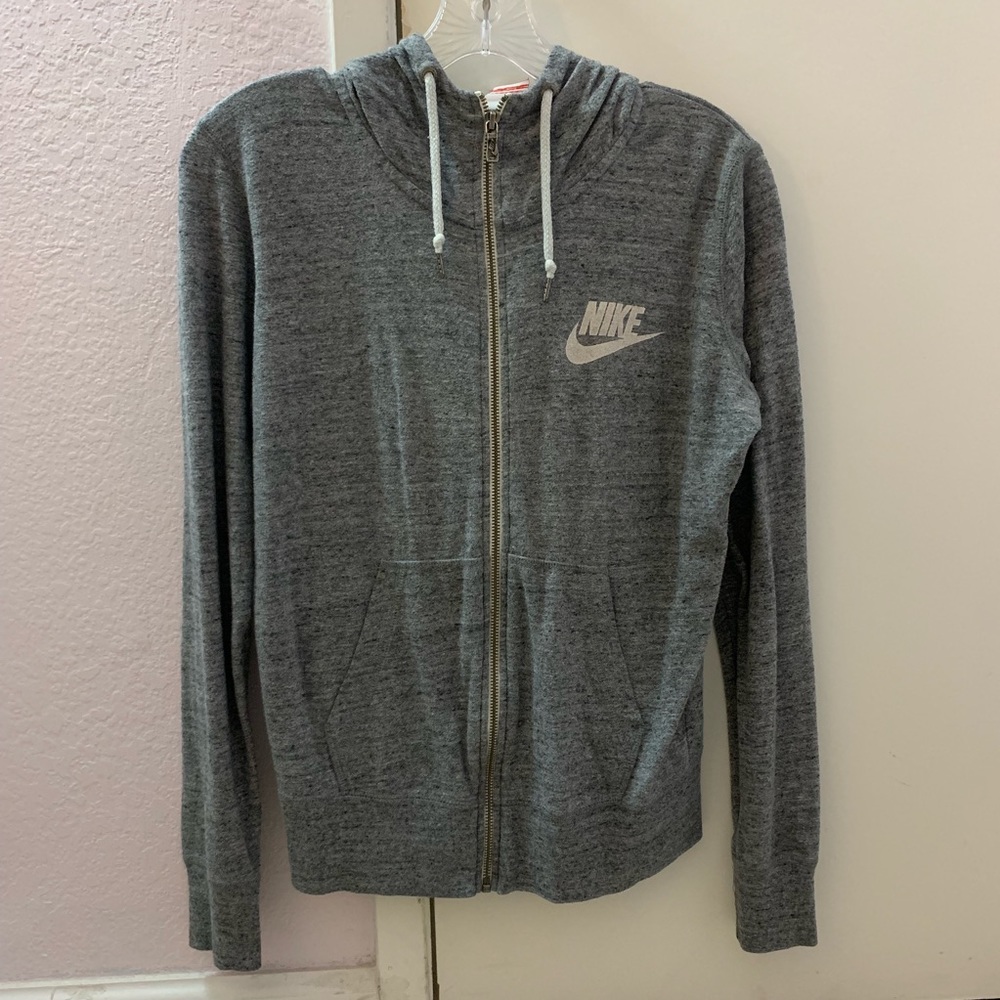 Nike Grey Zip Up
